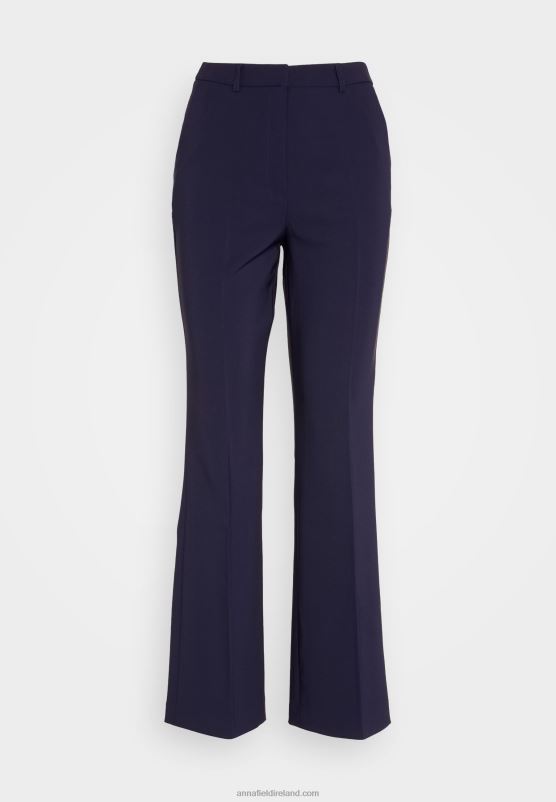Z62T626 Women Anna Field Trousers Dark Blue
