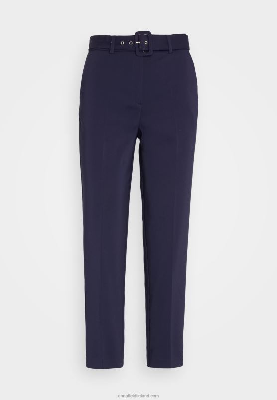Z62T629 Women Anna Field Trousers Dark Blue