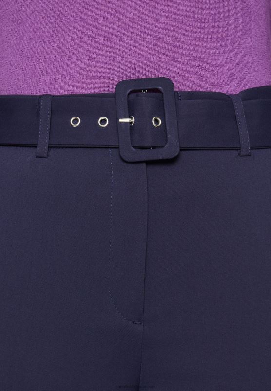 Z62T629 Women Anna Field Trousers Dark Blue