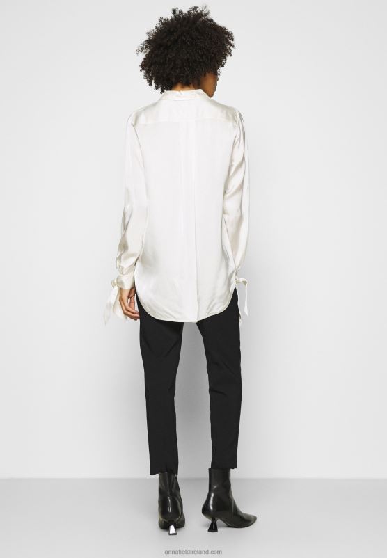 Z62T632 Women Anna Field Basic Bussiness Pants Trousers Black