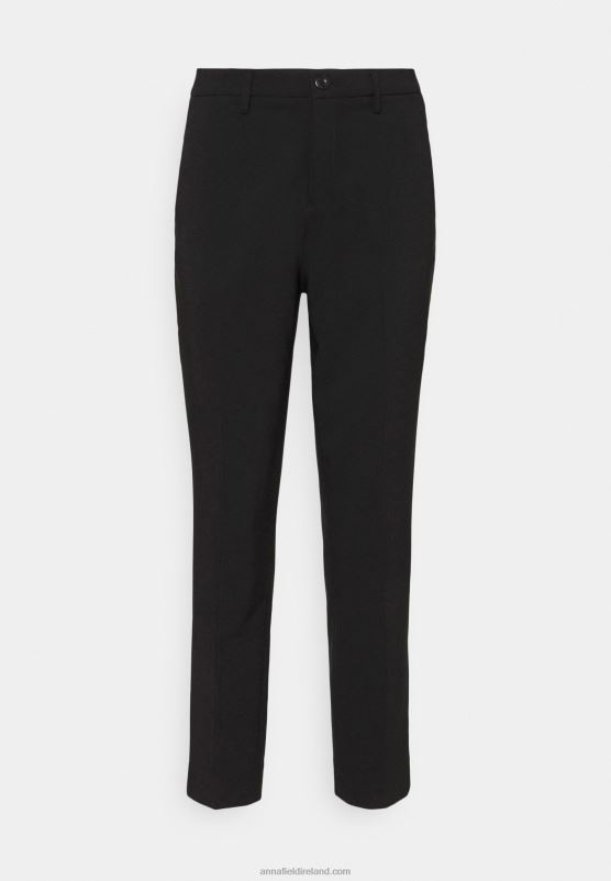 Z62T632 Women Anna Field Basic Bussiness Pants Trousers Black