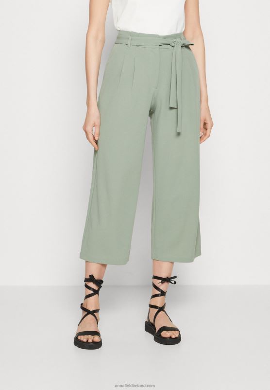 Z62T633 Women Anna Field Trousers Green