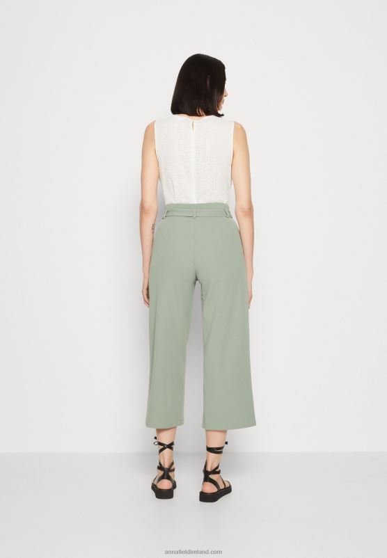 Z62T633 Women Anna Field Trousers Green