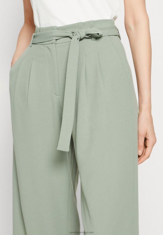 Z62T633 Women Anna Field Trousers Green