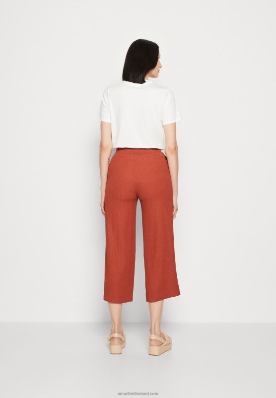 Z62T637 Women Anna Field Trousers Brown