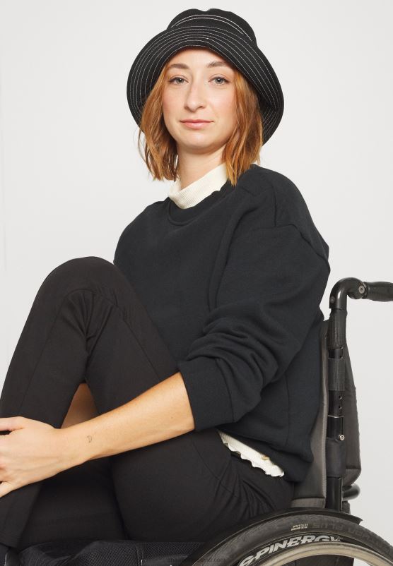 Z62T639 Women Anna Field Trousers Black