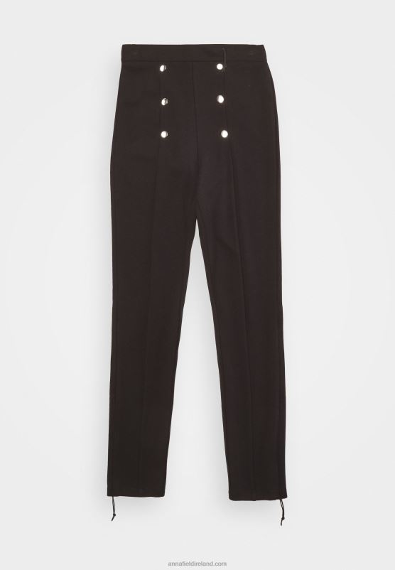 Z62T639 Women Anna Field Trousers Black