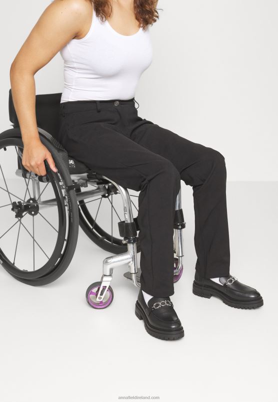 Z62T642 Women Anna Field Trousers Black