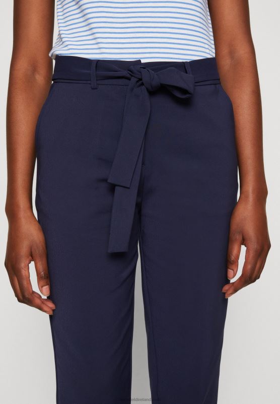 Z62T645 Women Anna Field Trousers Dark Blue