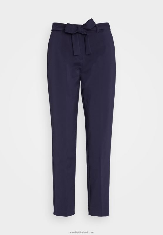 Z62T645 Women Anna Field Trousers Dark Blue