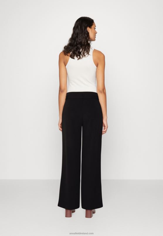 Z62T646 Women Anna Field Trousers Black