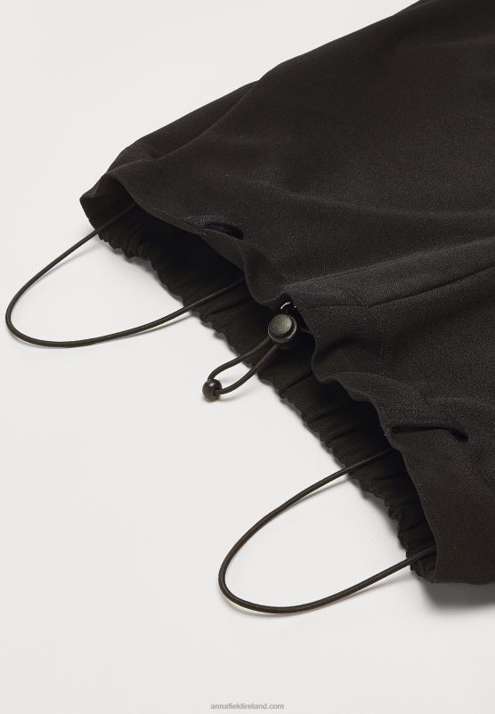 Z62T648 Women Anna Field Trousers Black