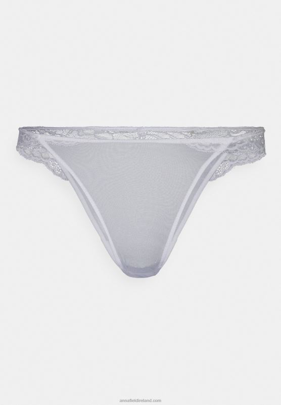 Z62T1007 Women Anna Field 5 Pack Thong Nude/Black