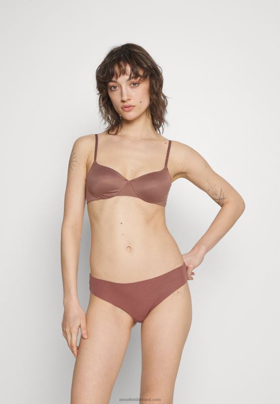 Z62T1008 Women Anna Field 7 Pack Briefs Nude