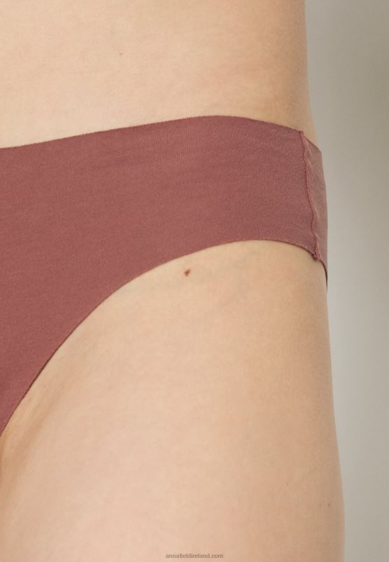 Z62T1008 Women Anna Field 7 Pack Briefs Nude