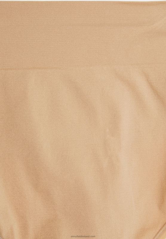 Z62T1013 Women Anna Field 2Pp High Waist Thong Thong Tan