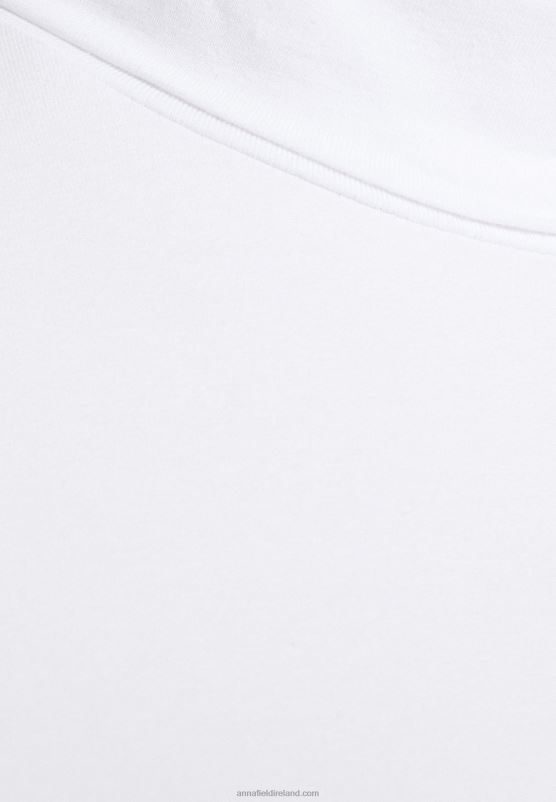 Z62T1023 Women Anna Field Laura 2Pp High Neck Bodies Body White