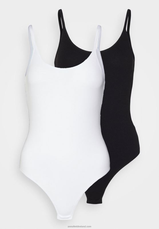 Z62T1029 Women Anna Field 2 Pack Body Black