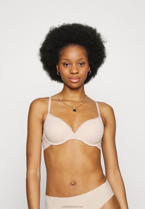 Z62T923 Women Anna Field 2 Pack Underwired Bra Pink/Beige