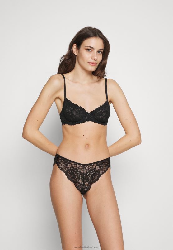 Z62T932 Women Anna Field 2 Pack Underwired Bra Red/Black