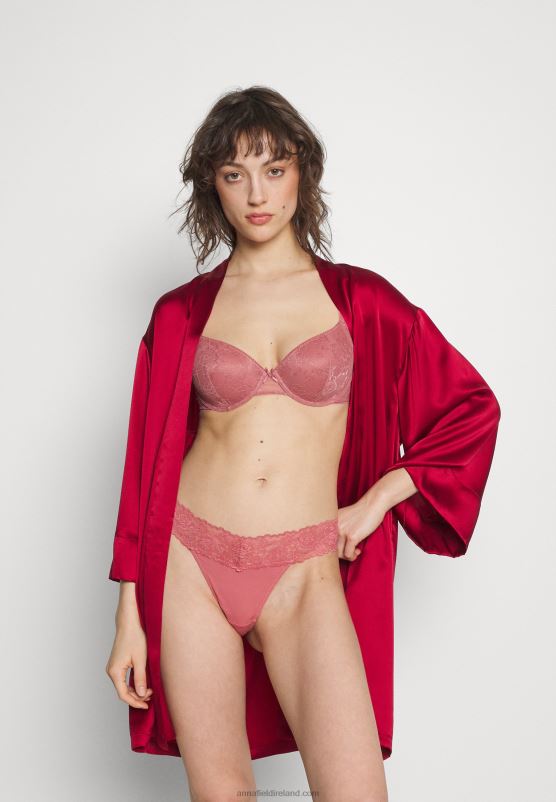 Z62T941 Women Anna Field 2 Pack Underwired Bra Black/Pink