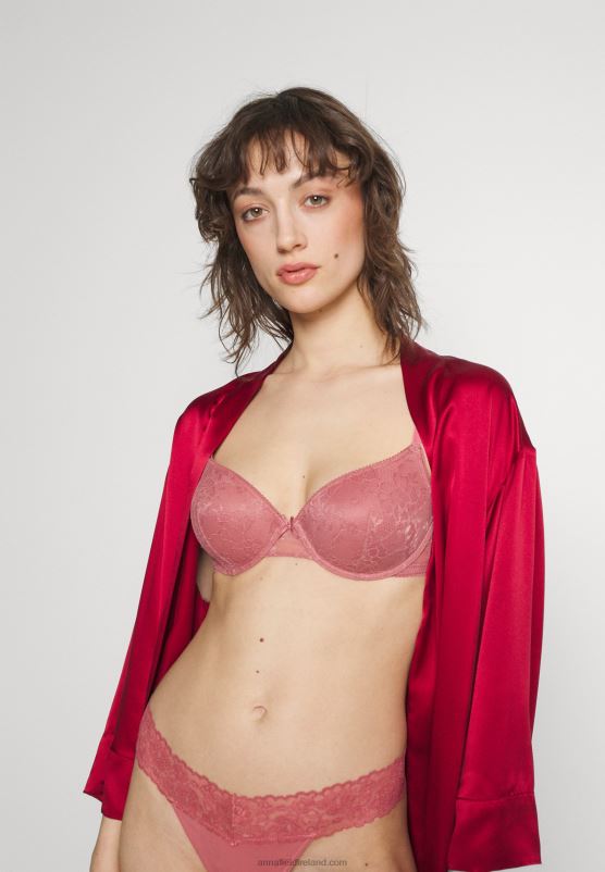 Z62T941 Women Anna Field 2 Pack Underwired Bra Black/Pink