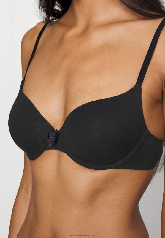 Z62T944 Women Anna Field 3 Pack T-Shirt Bra Black/Nude/Brown