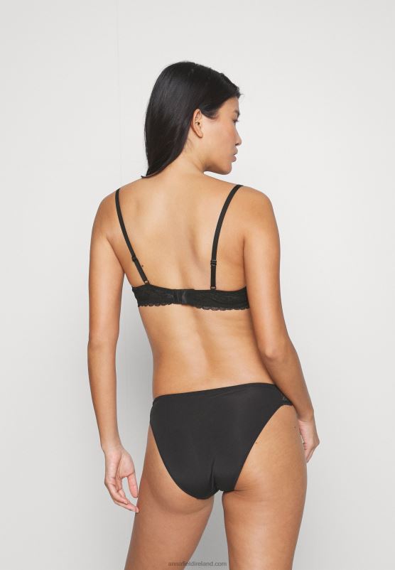 Z62T948 Women Anna Field 2 Pack Underwired Bra Black/Nude