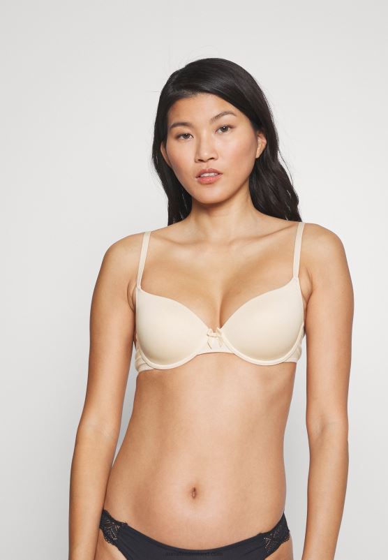 Z62T948 Women Anna Field 2 Pack Underwired Bra Black/Nude