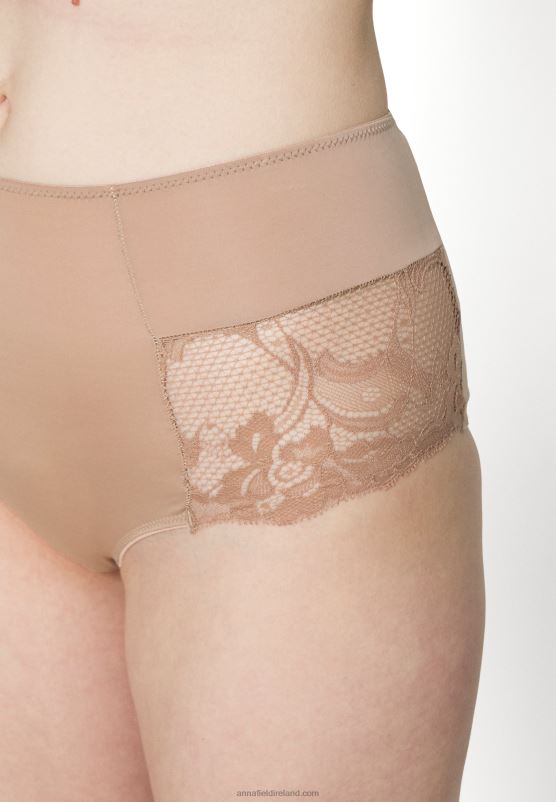 Z62T987 Women Anna Field 2 Pack Briefs Black/Nude