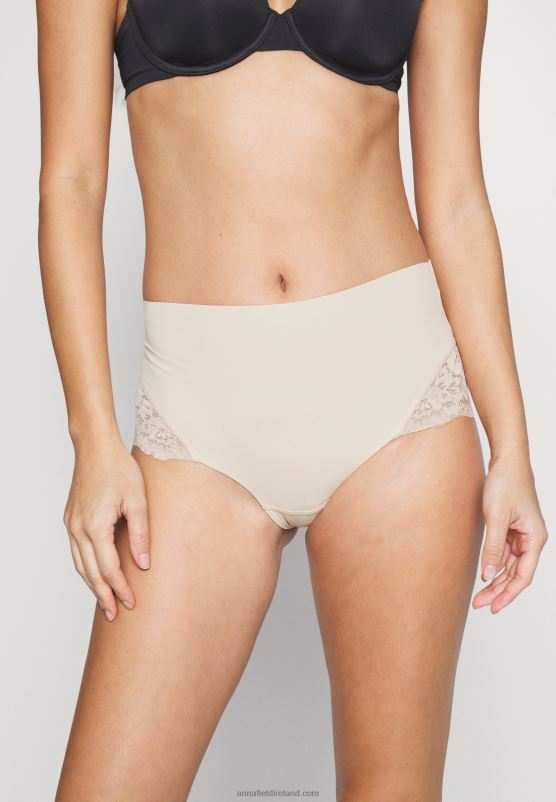 Z62T988 Women Anna Field 2 Pack Briefs Black/Nude