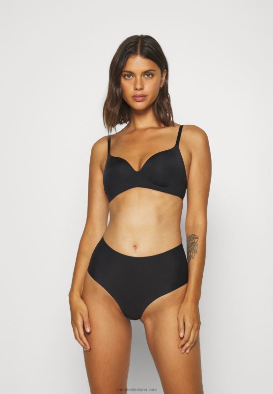 Z62T990 Women Anna Field Jagger 7Pp Brief Hw Micro Pants Black