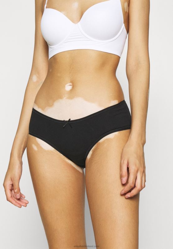 Z62T991 Women Anna Field Romy 7 Pack Briefs Grey