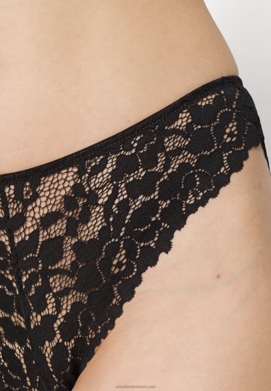 Z62T996 Women Anna Field 3 Pack Briefs Orange/ Black