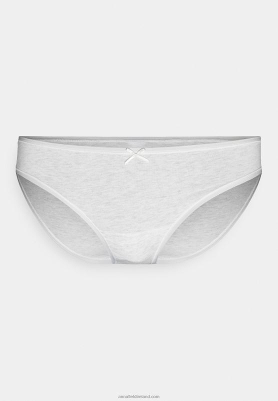 Z62T999 Women Anna Field Shannon 10 Pack Brief Briefs Grey