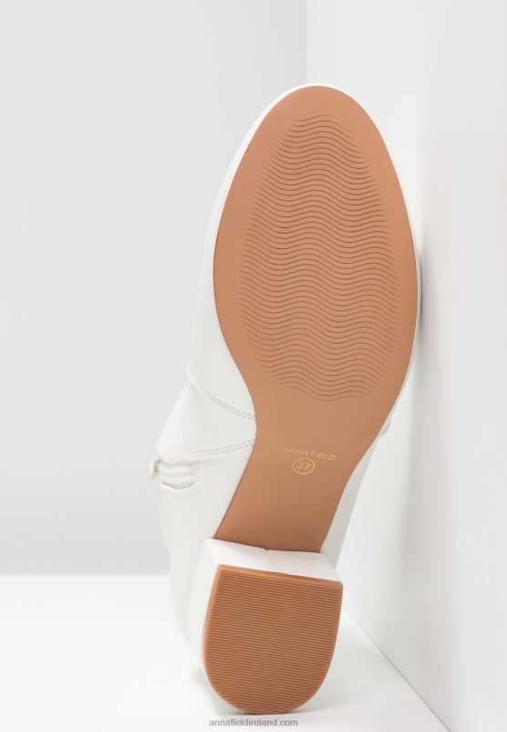 Z62T1890 Women Anna Field Ankle Boots White