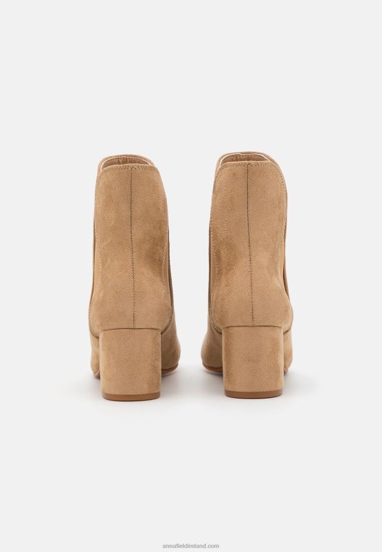 Z62T1892 Women Anna Field Classic Ankle Boots Beige