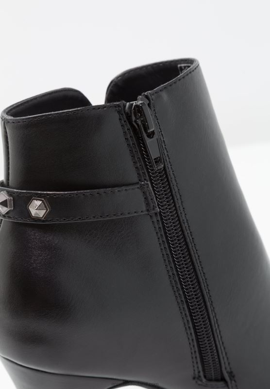 Z62T1918 Women Anna Field High Heeled Ankle Boots Black