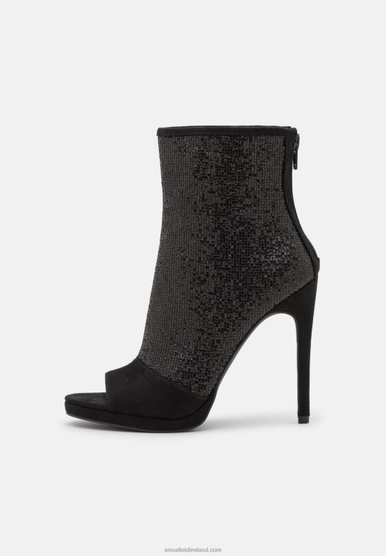 Z62T1929 Women Anna Field Classic Ankle Boots Black