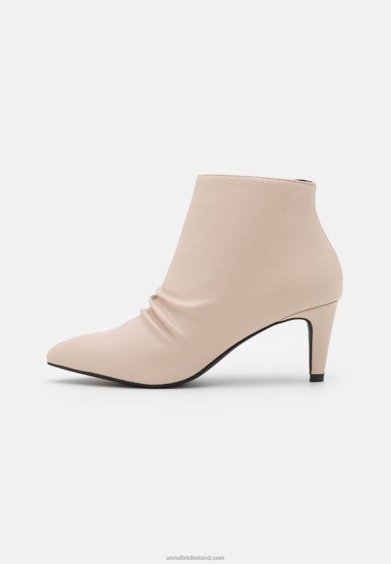 Z62T1933 Women Anna Field Ankle Boots Beige