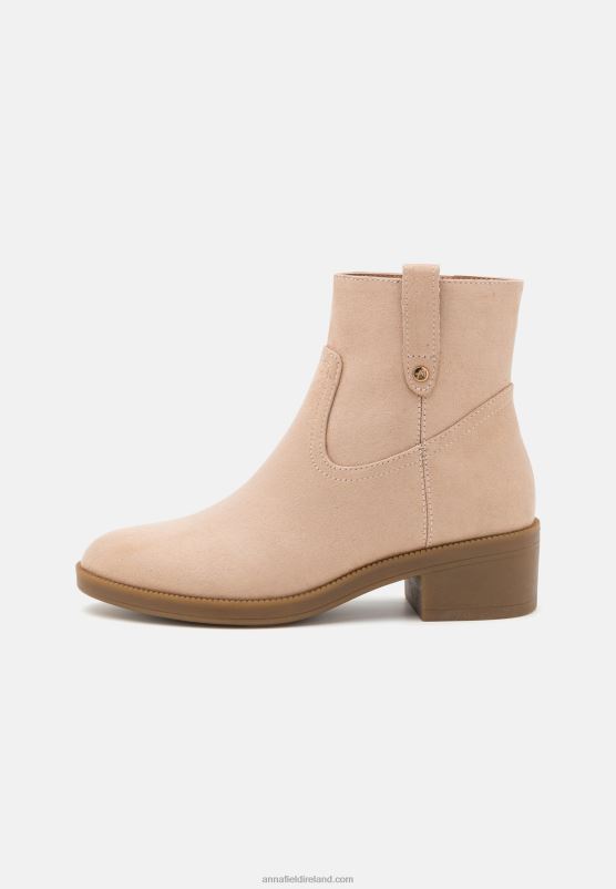 Z62T1942 Women Anna Field Classic Ankle Boots Beige
