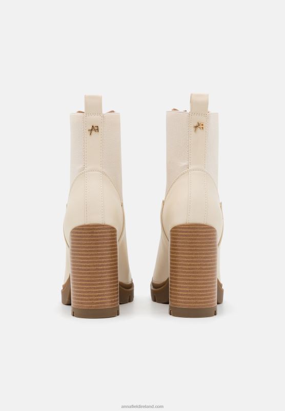 Z62T1949 Women Anna Field Classic Ankle Boots Beige