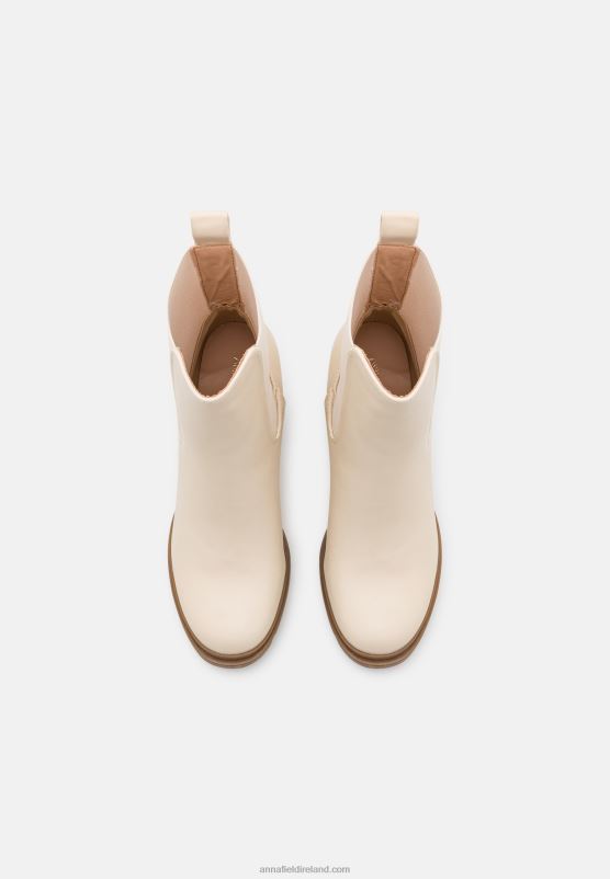 Z62T1949 Women Anna Field Classic Ankle Boots Beige