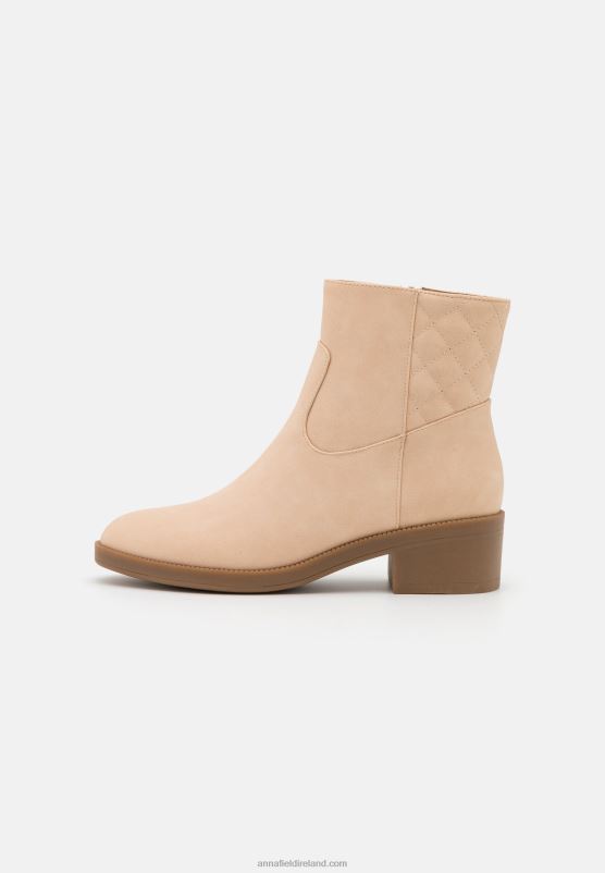 Z62T1961 Women Anna Field Classic Ankle Boots Beige