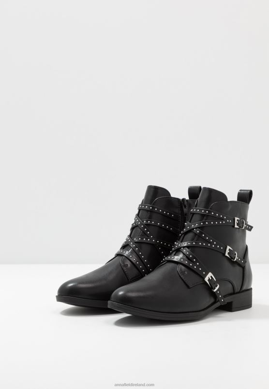 Z62T1984 Women Anna Field Ankle Boots Black