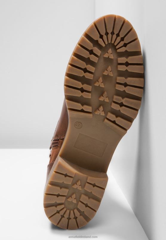 Z62T1996 Women Anna Field Winter Boot Classic Ankle Boots Cognac