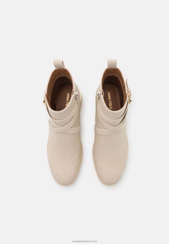 Z62T2010 Women Anna Field Ankle Boots Beige