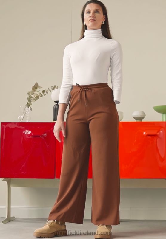 Z62T2028 Women Anna Field Lace-Up Ankle Boots Beige