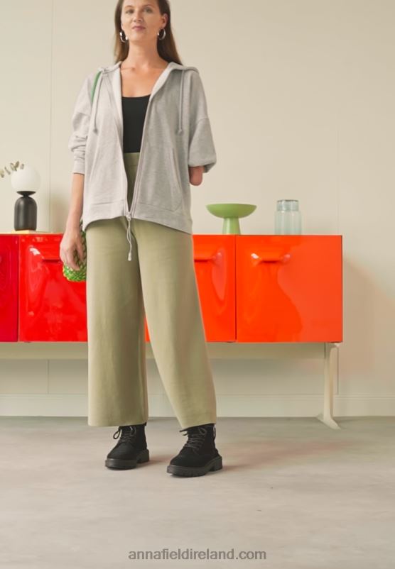 Z62T2038 Women Anna Field Lace-Up Ankle Boots Black