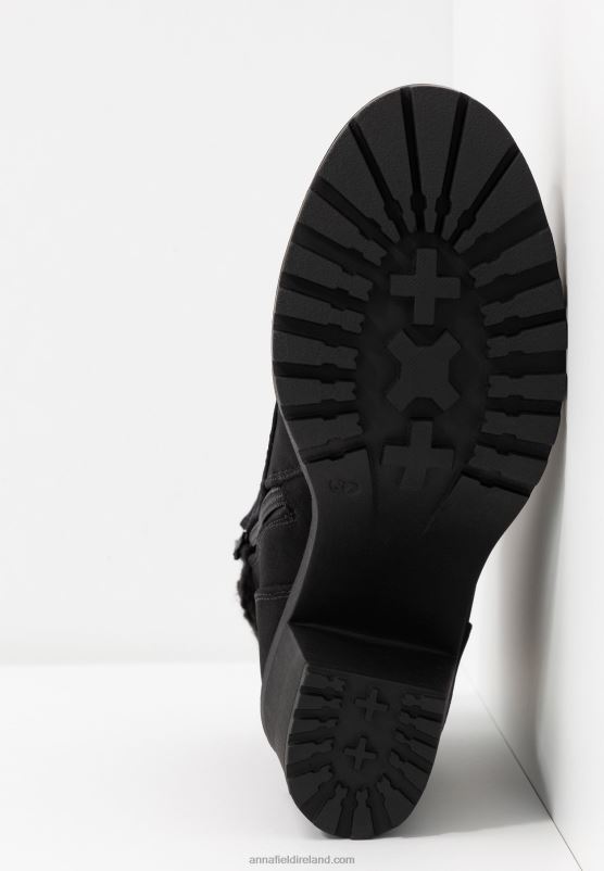 Z62T2044 Women Anna Field Winter Boot Platform Ankle Boots Black